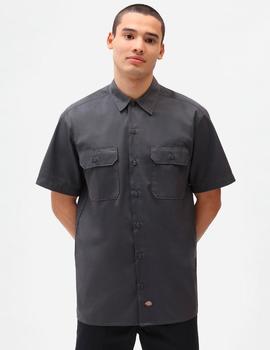 Camisa DICKIES WORK SHIRT - Charcoal Grey