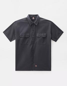 Camisa DICKIES WORK SHIRT - Charcoal Grey