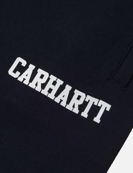 Bermuda Carhartt COLLEGE - Dark navy white