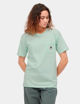 Camiseta CARHARTT W´POCKET  - Pale Spearmint