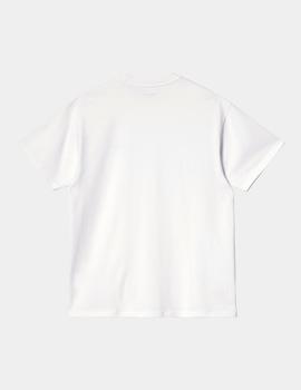 Camiseta CARHARTT AMERICAN SCRIPT - White