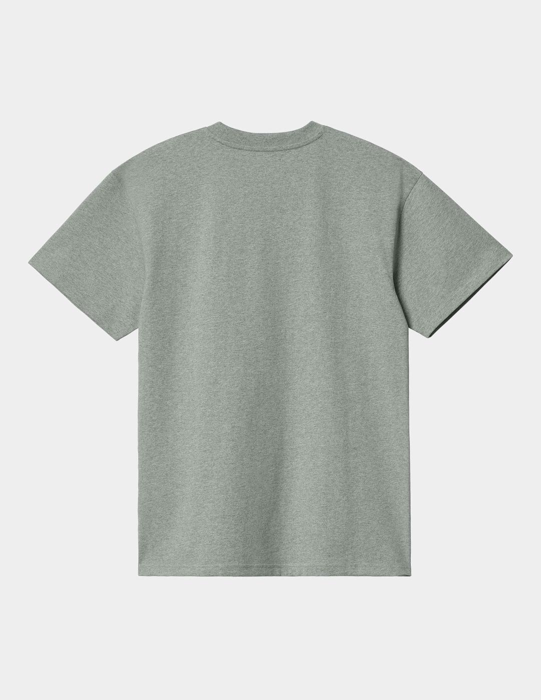 Camiseta CARHARTT AMERICAN SCRIPT - Grey Heather