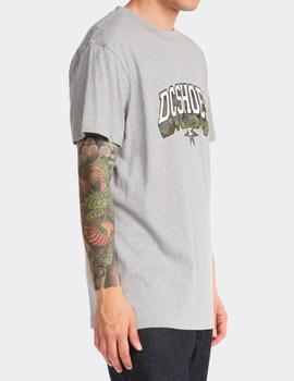 Camiseta DC BUILT UP - Heather Grey