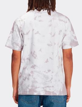 Camiseta DC FILL IN - High Rise / White Blochy Tiedye