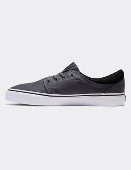 Zapatillas DC TRASE TX - Grey Black White