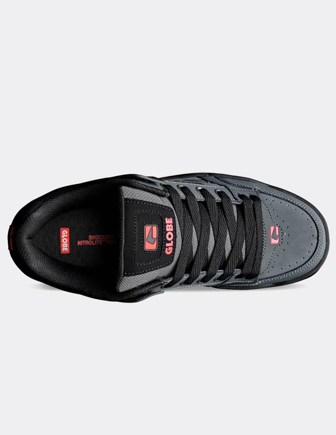 Zapatillas GLOBE TILT - Black/Grey/Red