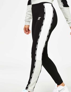 Leggings 11 DEGREES TAPED CUT AND SEW - Black / Grey Marl