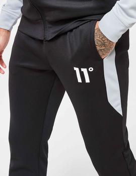Pantalón 11 DEGREES MIXED FABRIC TRACK - Black/Titanium