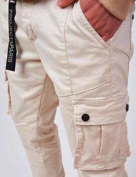 Pantalón Project X Paris 1990019 CARGO - Ivoire