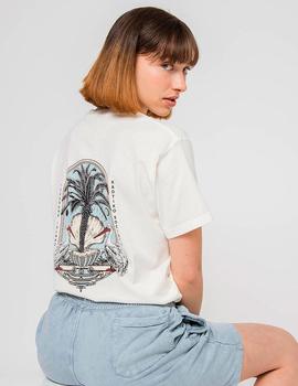 Camiseta KAOTIKO WASHED TREASURE ISLAND - Ivory