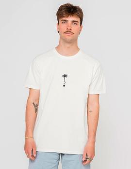 Camiseta KAOTIKO WASHED TREASURE ISLAND - Ivory