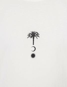 Camiseta KAOTIKO WASHED TREASURE ISLAND - Ivory