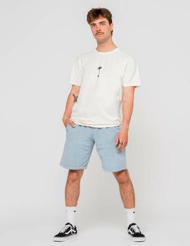 Camiseta KAOTIKO WASHED TREASURE ISLAND - Ivory