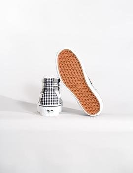 Zapatillas W SK8 HI PLATFORM 2.0 - PLAID CHECK BLK