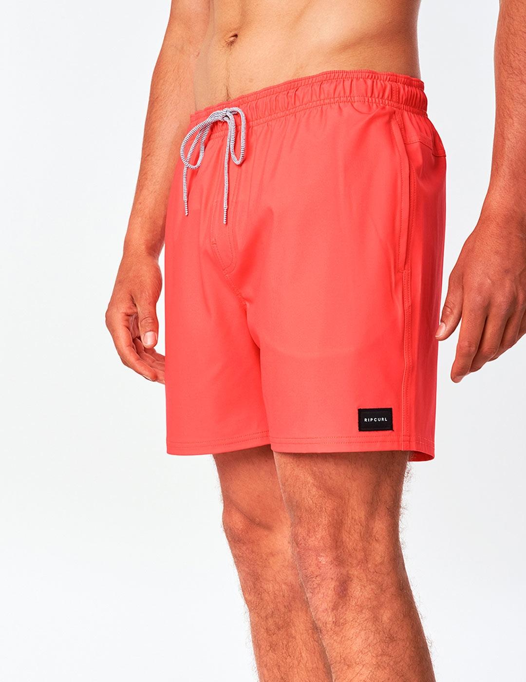 Rip Curl Bañador Hombre Easy Living Salmón: : Moda