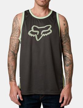 Camiseta Tirantes FOX HEAD BBALL - Negr/Verde