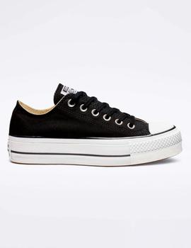 Zap. CONVERSE ALL STAR LIFT CLEAN OX CORE CANVAS - Negro