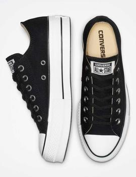 Zap. CONVERSE ALL STAR LIFT CLEAN OX CORE CANVAS - Negro