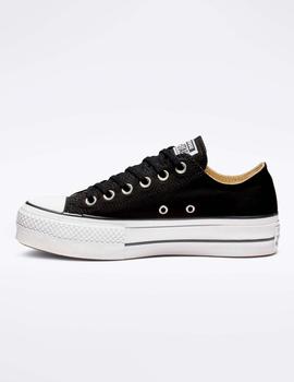 Zap. CONVERSE ALL STAR LIFT CLEAN OX CORE CANVAS - Negro