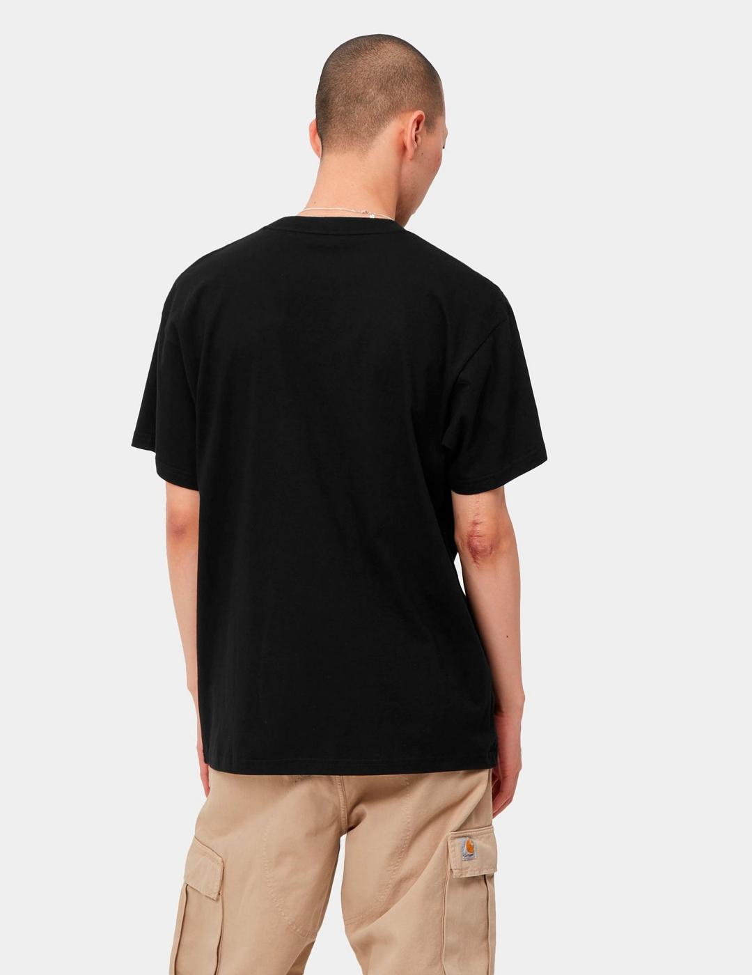Camiseta CARHARTT BOOKCOVER - Black