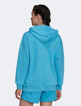 Sudadera Capucha ADIDAS W´ TREFOIL - Azul