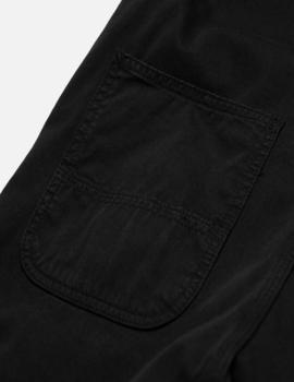 Mono Carhartt W BIB OVERALL STRAIGHT - Black rigid