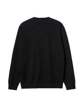 Jersey CARHARTT MADISON - Black / Wax