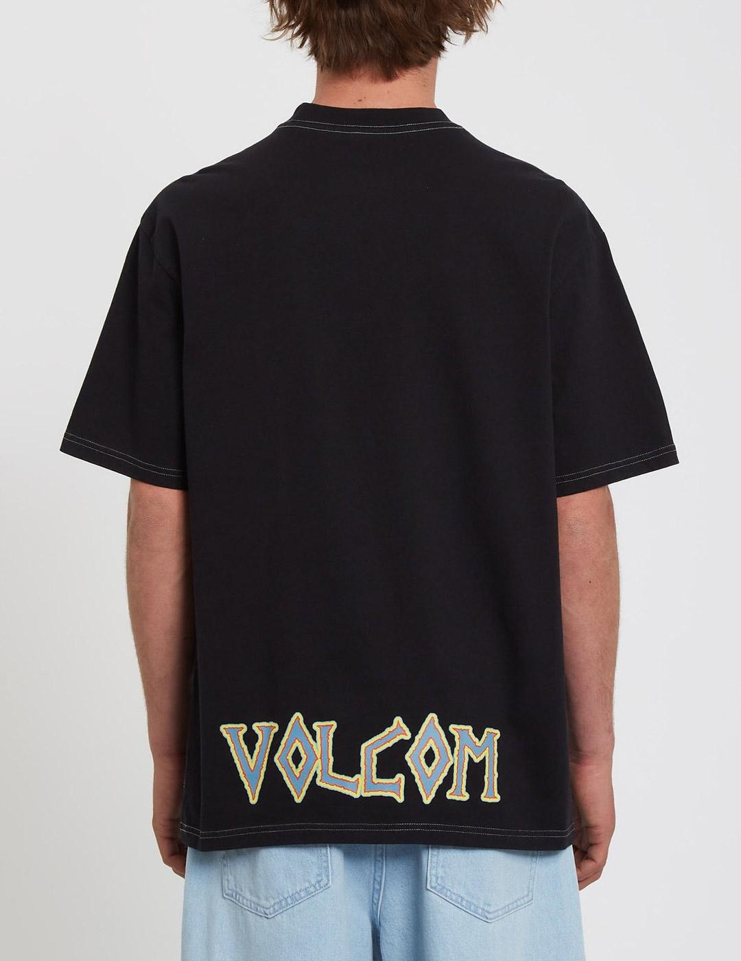 Camiseta VOLCOM RICHARD FRENCH FA GD LSE - Black