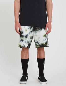 Bermudas VOLCOM ICONIC STONE PLUS - Lime Tie Dye