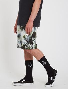 Bermudas VOLCOM ICONIC STONE PLUS - Lime Tie Dye