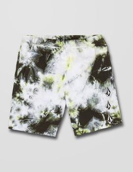 Bermudas VOLCOM ICONIC STONE PLUS - Lime Tie Dye