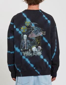Sudadera Crew VOLCOM  RICHARD FRENCH SAYER FA - Black