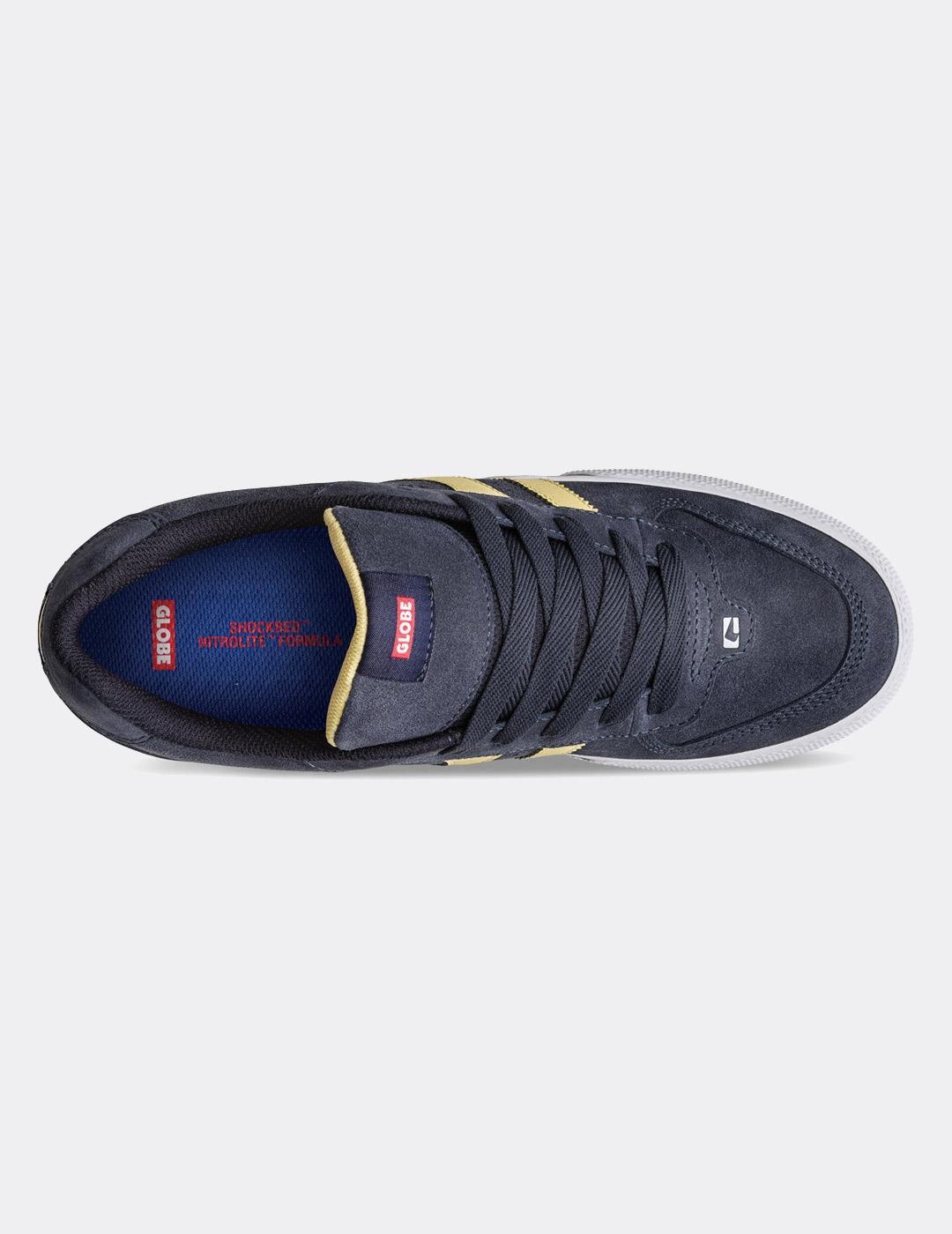 Zapatillas GLOBE ENCORE-2 - Navy/Pale Yellow