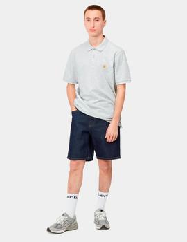 Polo CARHARTT CHASE PIQUE - Ash Heather / Gold