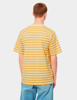 Camiseta CARHARTT SCOTTY POCKET - Popsicle / Soft Yellow