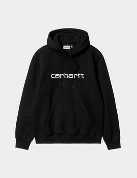 Sudadera Cap CARHARTT SWEAT - Black / White