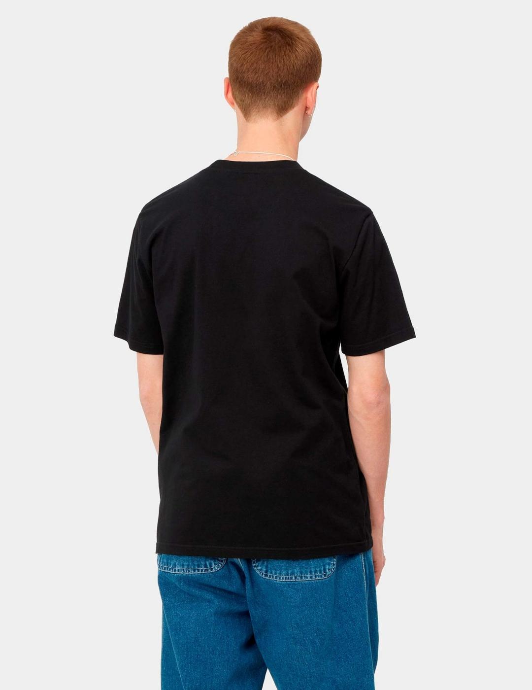 Camiseta CARHARTT SCRIPT - Black / White