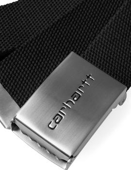 Cinturón CARHARTT CLIP CHROME - Black