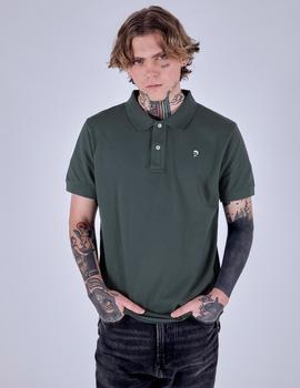 Polo LECRANE SKULL - Verde