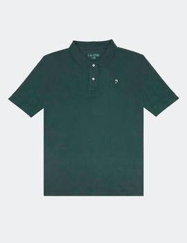 Polo LECRANE SKULL - Verde