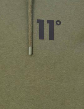 Sudadera Capucha 11 DEGREES CORE PULLOVER - Khaki