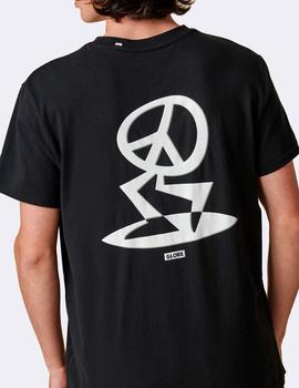 Camiseta GLOBE PEACE MAN  - Black