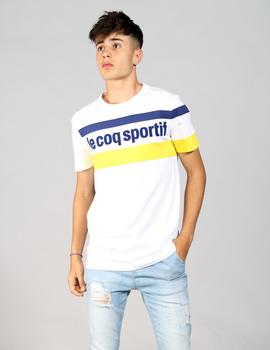 Camiseta ESS SAISON TEE N2 SS - OPT WHT BLUE DEPTH