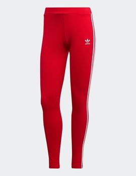 Leggings ADIDAS 3 STRIPES TIGHT - Rojo