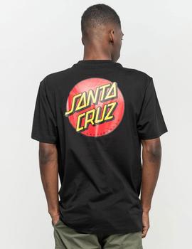 Camiseta SANTA CRUZ CLASSIC DOT CHEST - Negro