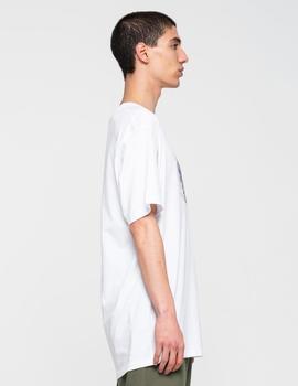 Camiseta SANTA CRUZ SPIRAL STRIP HAND FRONT  - White