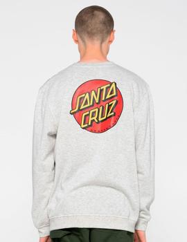 Sudadera SANTA CRUZ CLASSIC DOT CHEST - Athletic Heather