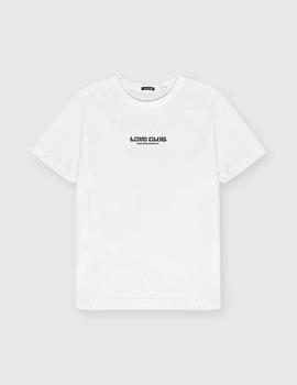 Camiseta KAOTIKO WASHED LOVE CLUB - Blanco