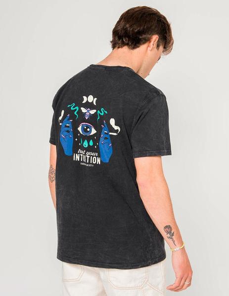 Camiseta KAOTIKO WASHED INTUITION Negro