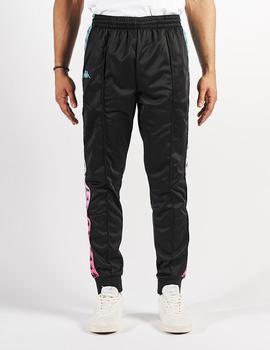 Pantalón KAPPA RASTORIA DEGRADE - Black Turquoise Fuxia